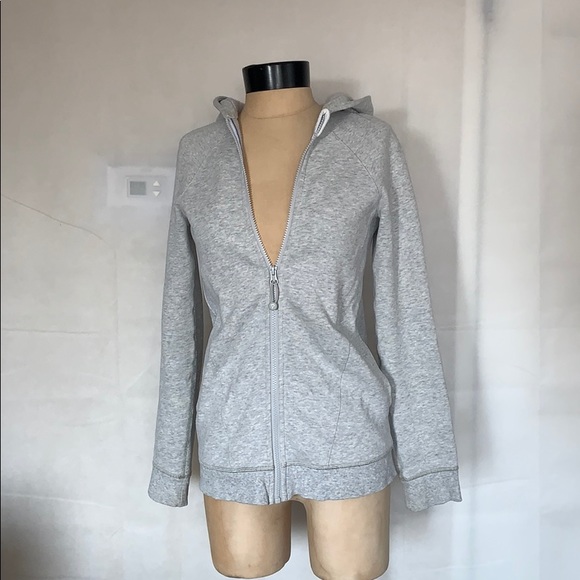 Ivivva Other - Lululemon Girls ivivva Gray Hooded Jacket size 12